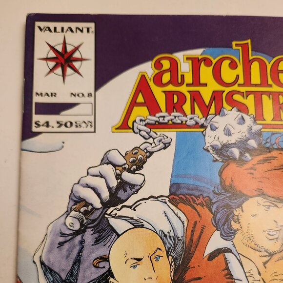 Archer and Armstrong #8 (1993) Valiant Comics Acclaim, 1st App of Ivar, NM - Picture 3 of 14